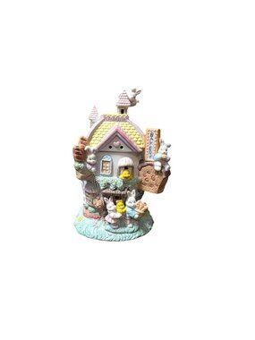 Cottontale Cottages Easter Village Bunny Bakery Porcelain Vintage